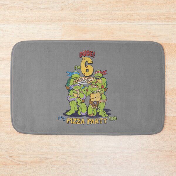 Item preview, Teenage Mutant Ninja Turtles I_m 6 Dude Pizza Birthday Party designed and sold by SohaWoo.