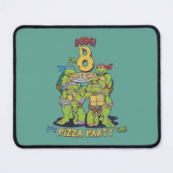 Item preview, Teenage Mutant Ninja Turtles I_m 8 Dude Pizza Birthday Party designed and sold by SohaWoo.