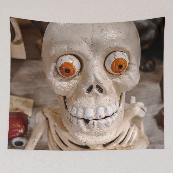 Item preview, Spooky Season - El esqueleto con ojos saltones designed and sold by Steven Jodoin.