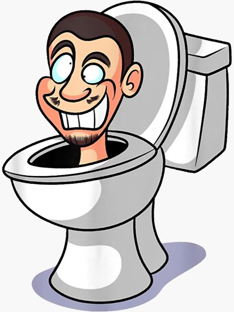 Skibidi Toilet: Gman Sticker for Sale by plushyTamer