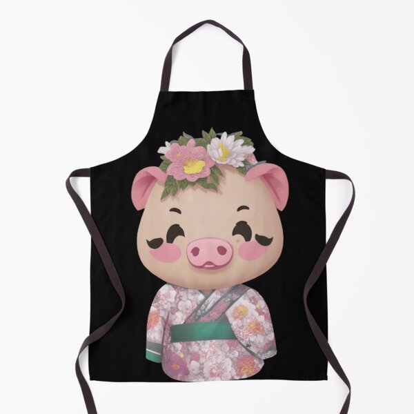 Item preview, show pig with Kimono designed and sold by Rrrmin.