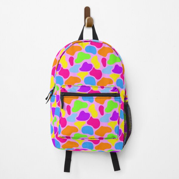 Vista previa del artículo con la obra «Neón con estampado de vaca arcoíris», diseñado y vendido por lipstickbailey.
