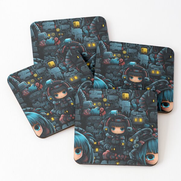 Item preview, Kawaii Cyberpunk Girl designed and sold by TheMerch-er.