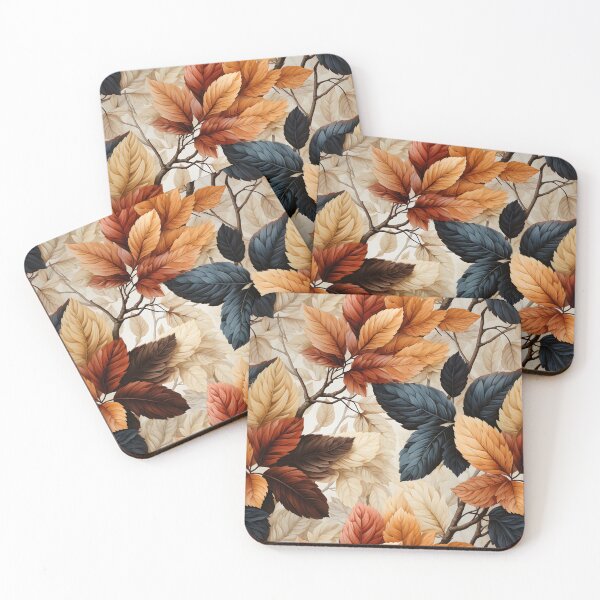 Item preview, Autumn Leaves Pattern 10 designed and sold by DigitalPatternx.