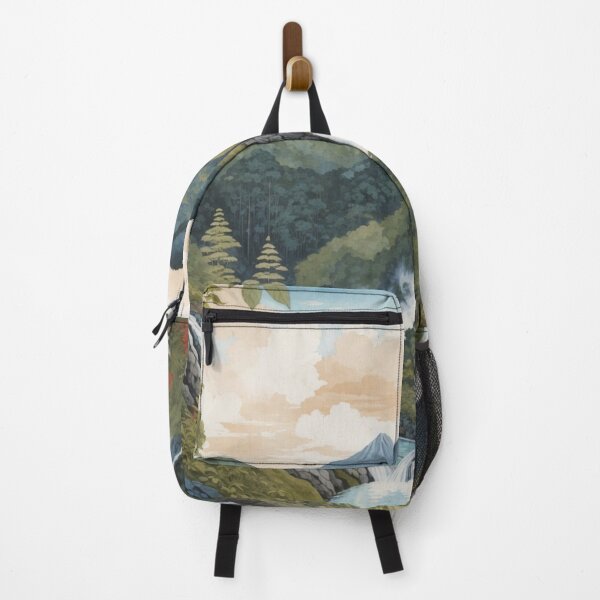 Item preview, Serenity Falls: An Illustration of the Tranquil Waterfall designed and sold by Ngea.
