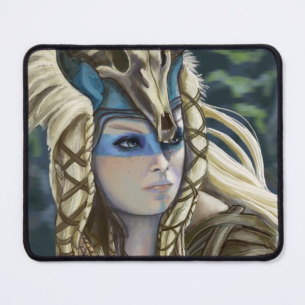 Item preview, Painted warrior designed and sold by Whimsy Pose Illustrations.