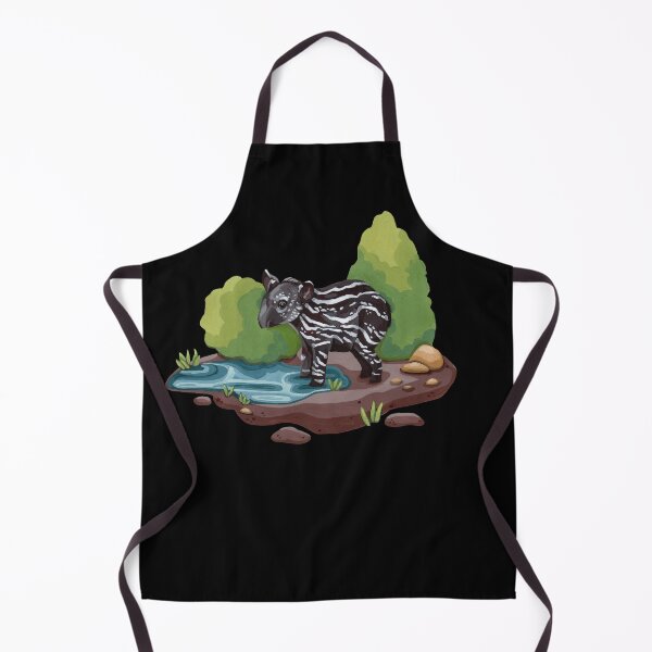 Item preview, Baby Tapir sitting in the bushes designed and sold by HighFives555.