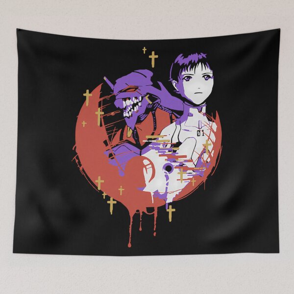 Item preview, Neon Genesis Evangelion Retro Vintage designed and sold by HillKingsley.