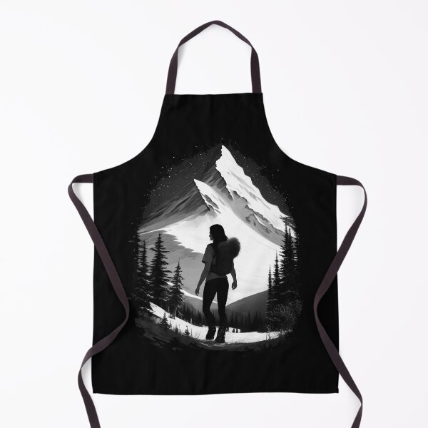 Item preview, Black Mountain Hiker Chick designed and sold by NarissArt.