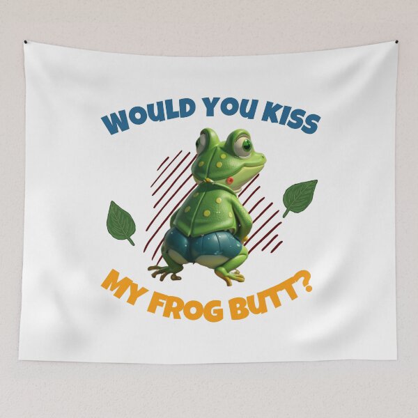 Item preview, Frog Butt Kiss designed and sold by VicetTees.