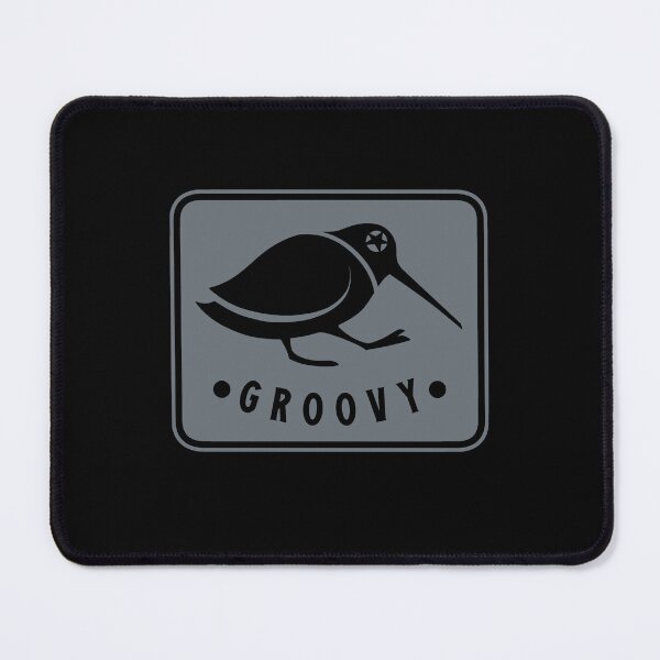 Item preview, Minimal art of a vibing bird - Funny Woodcock got the groove, dark ink designed and sold by martodesign.