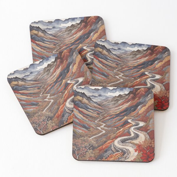 Item preview, Pasaje panorámico: un camino sinuoso con Valley Vista designed and sold by Ngea.