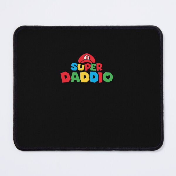 Item preview, Red Super Daddio Funny Dad Fathers Day Idea Video Gaming Lover Gift Birthday Holiday   designed and sold by Rexangworth.