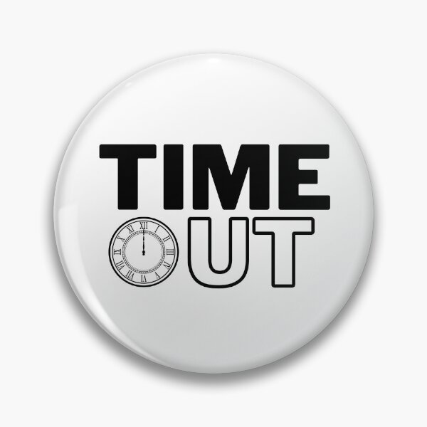 Item preview, time out text designed and sold by normal-design.