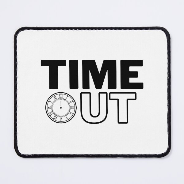 Item preview, time out text designed and sold by normal-design.