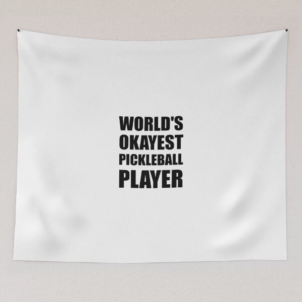 Item preview, Worlds Okayest Pickleball Player Funny designed and sold by TheBestStore.