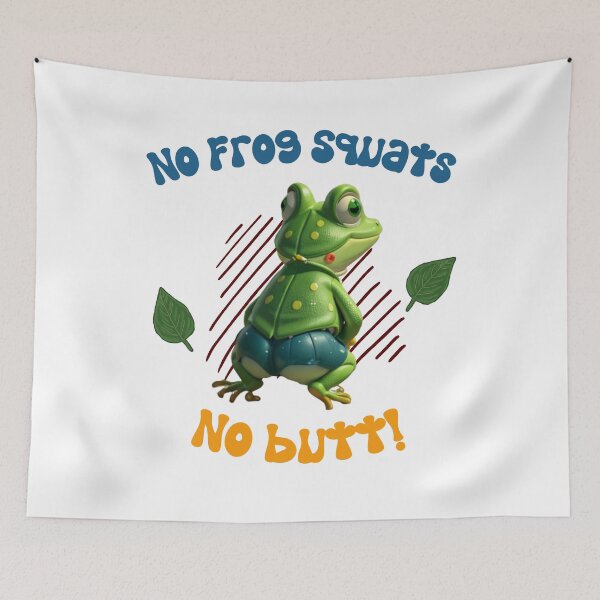 Item preview, Frog Butt No Squats designed and sold by VicetTees.