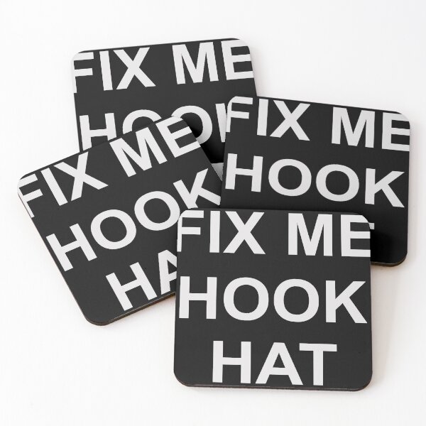 Item preview, FIX ME HOOK HAT designed and sold by julieta-wesley.