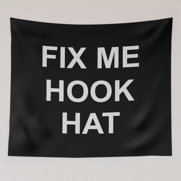 Item preview, FIX ME HOOK HAT designed and sold by julieta-wesley.