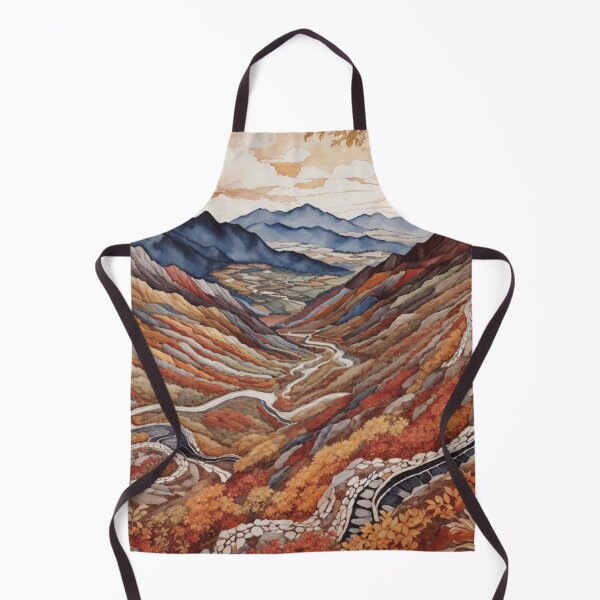 Aperçu de l'œuvre Rocky Odyssey : une illustration de la route de montagne panoramique créée et vendue par Ngea.
