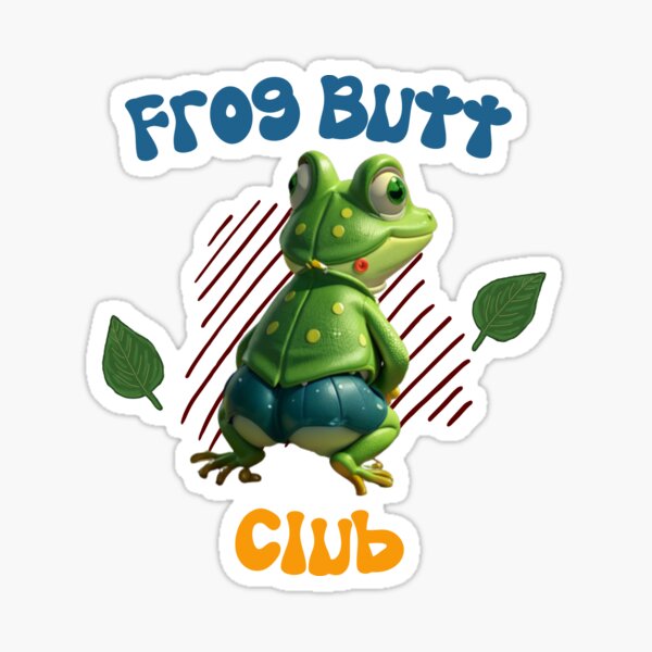 Item preview, Frog Butt Club designed and sold by VicetTees.