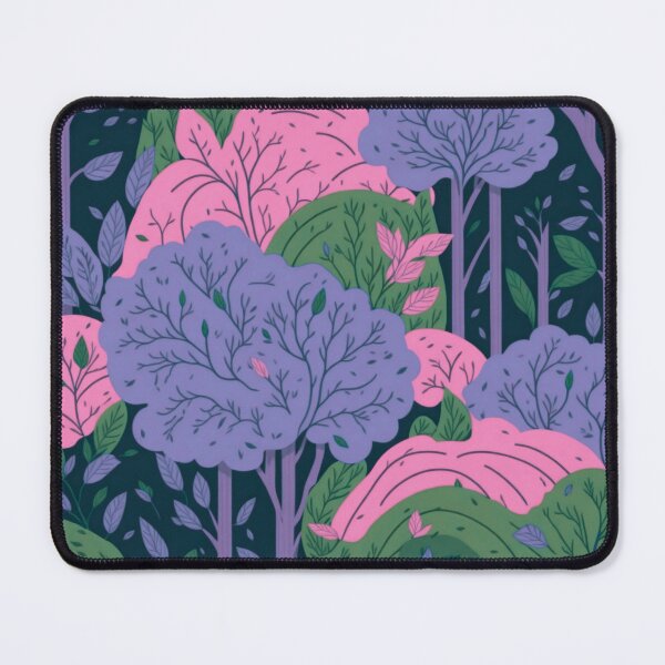 Item preview, Pink, Purple Forest Trees Pattern designed and sold by druidwolfart.