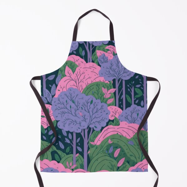 Item preview, Pink, Purple Forest Trees Pattern designed and sold by druidwolfart.
