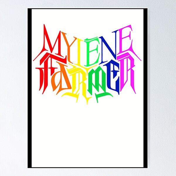 Item preview, MYLENE FARMER nevermore llgbt designed and sold by DeanJungleFash.