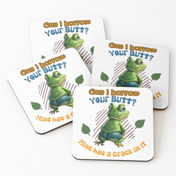 Item preview, Frog Butt Crack designed and sold by VicetTees.