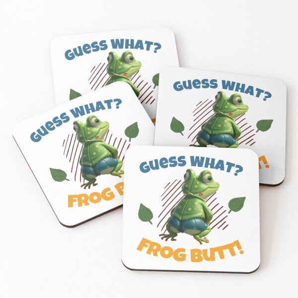 Item preview, Frog Butt funny quote designed and sold by VicetTees.