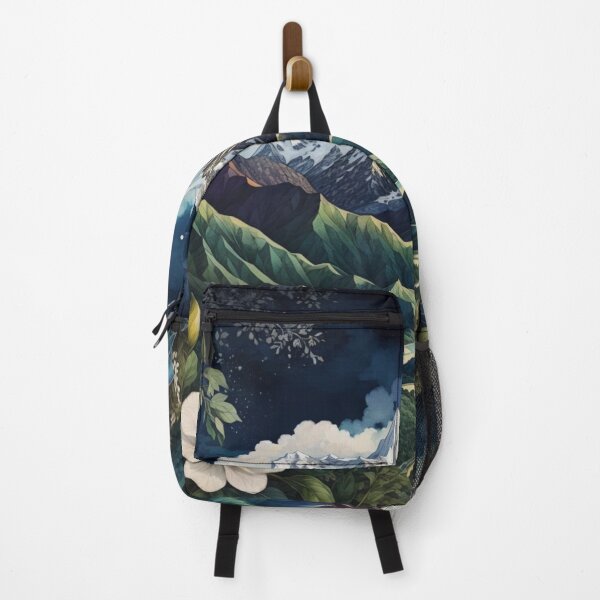 Item preview, Alpine Luminance: A Scenic Landscape of Moonlit Mountains designed and sold by Ngea.