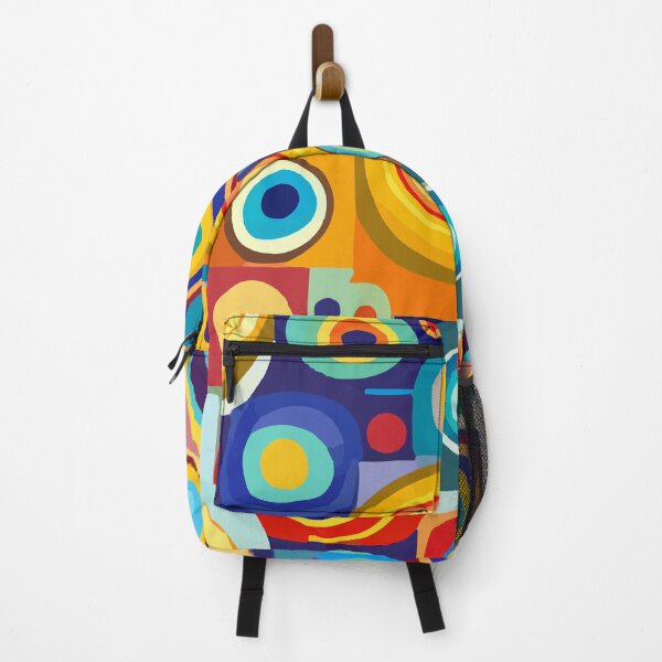 Item preview, Abstract Geometric Circles and Squares  designed and sold by Vicky Brago-Mitchell®.