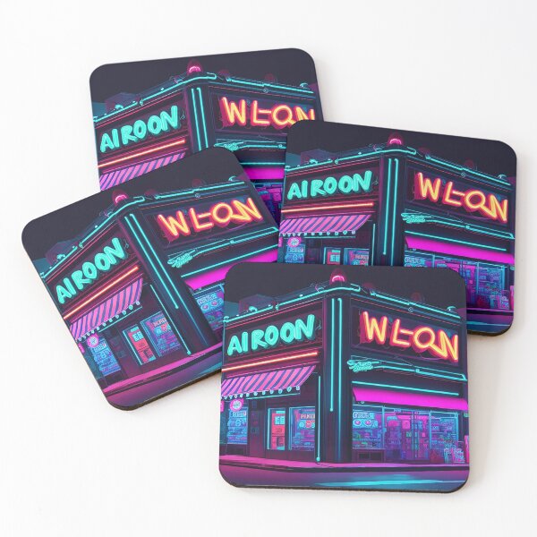 Item preview, Neon Light Modern City! designed and sold by seunghus.