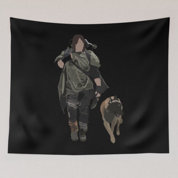 Item preview, Daryl Dixon and Dog   	 designed and sold by vpvtrbooq31.