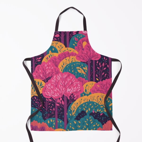 Item preview, Pink Rainbow Forest Pattern designed and sold by druidwolfart.