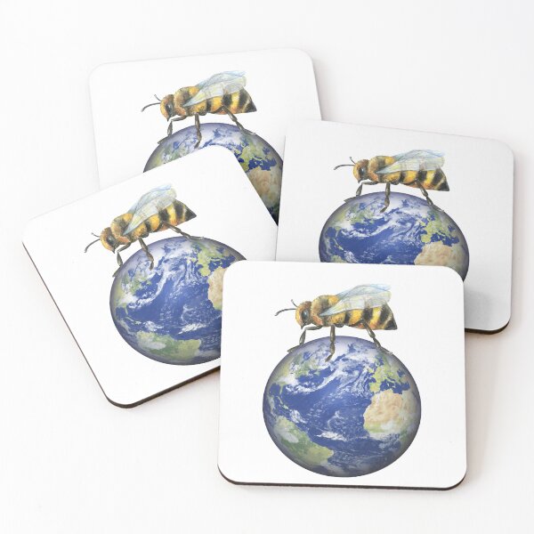 Item preview, Earth and Bee art, Save the bees Poster, Bee decorations, Bee DIGITAL art, Bee home decor, Insect art, Bee PNG designed and sold by AustriaDesigns.