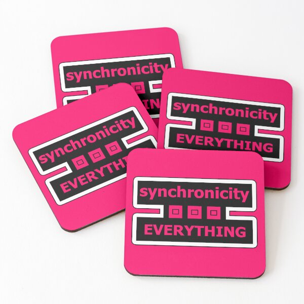 Item preview, Everything is Connected Synchronicity Jungian Philosophy - Pink 1 of 4 designed and sold by Beachy.