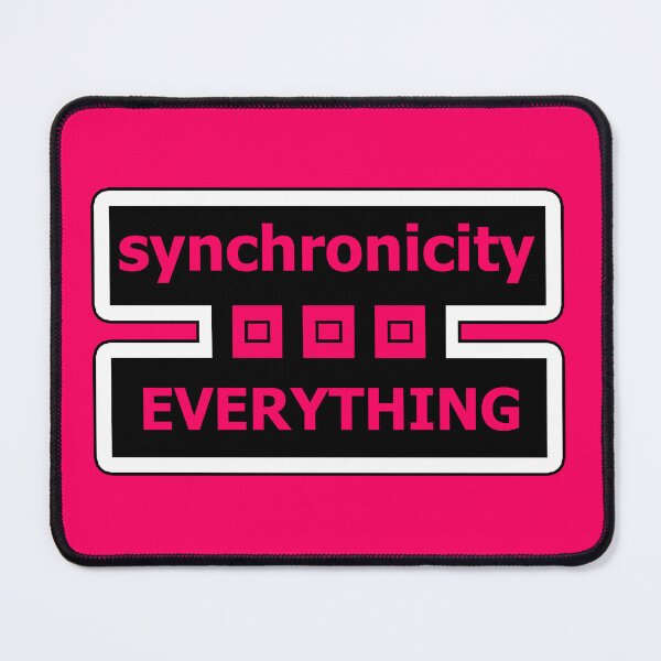 Item preview, Everything is Connected Synchronicity Jungian Philosophy - Pink 1 of 4 designed and sold by Beachy.