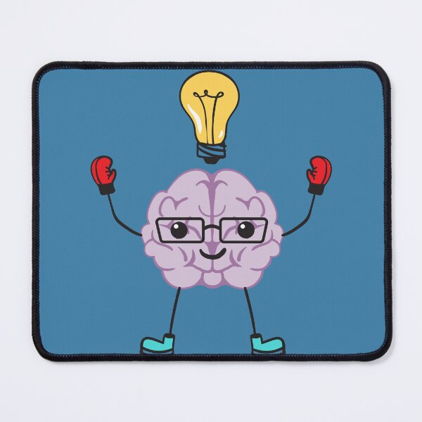 Item preview, Smart and muscular brain designed and sold by marknprints.