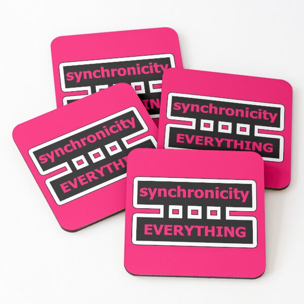 Item preview, Everything is Connected Synchronicity Jungian Philosophy - Pink 2 of 4 designed and sold by Beachy.