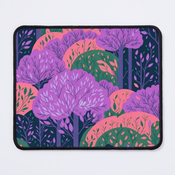 Item preview, Pink Rainbow Forest Pattern designed and sold by druidwolfart.