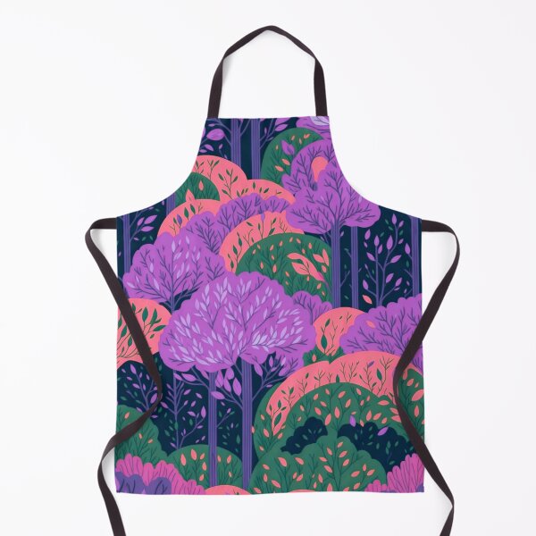 Item preview, Pink Rainbow Forest Pattern designed and sold by druidwolfart.