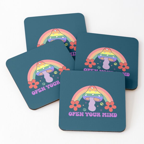 Item preview, Open Your Mind - Pride Rainbow Mushroom Active  designed and sold by CortneyErnser11.