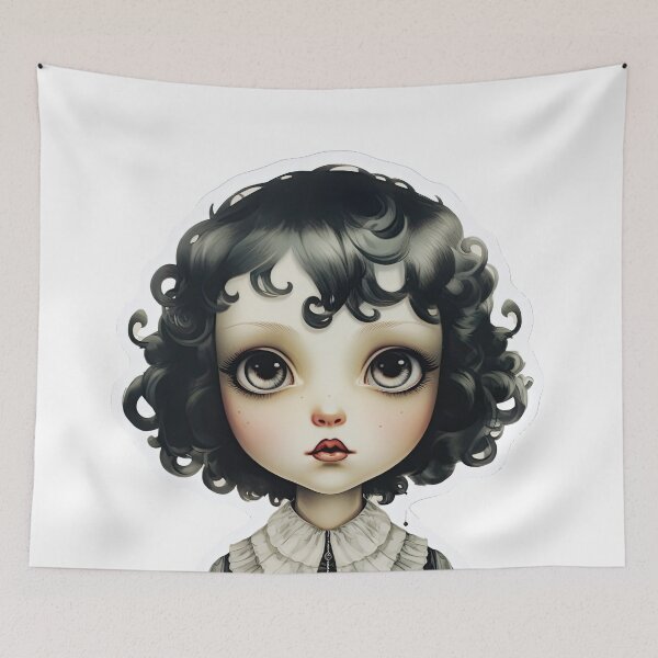Item preview, Muchacha rizada designed and sold by abmkf.
