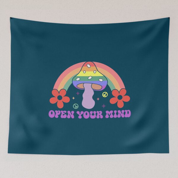 Item preview, Open Your Mind - Pride Rainbow Mushroom Active  designed and sold by CortneyErnser11.