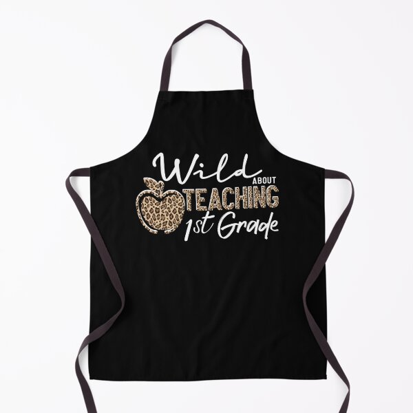 Item preview, Wild About Teaching School Crew 1st First Grade Teacher Squad Animal Leopard Teacher appreciation gifts designed and sold by ARTsPlural.