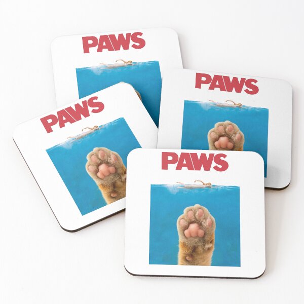 Item preview, Paws Jaws Cat Paw Meme with White Background designed and sold by NateCF.