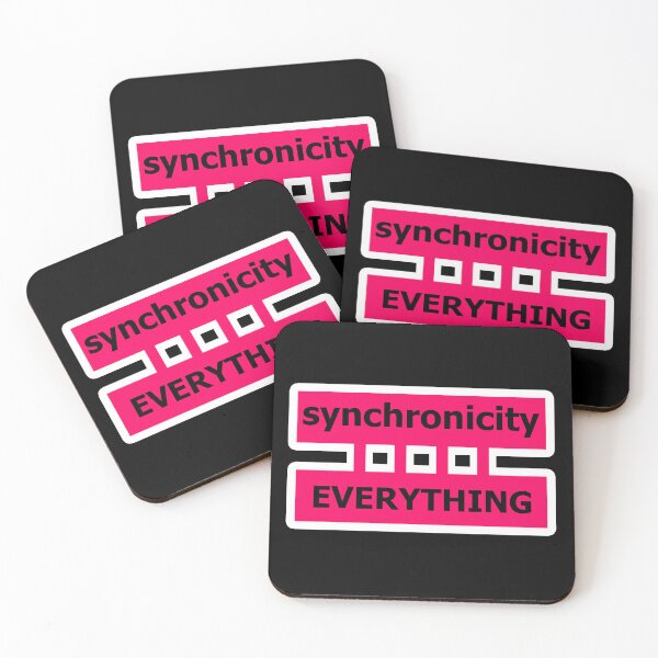 Item preview, Everything is Connected Synchronicity Jungian Philosophy - Pink 3 of 4 designed and sold by Beachy.