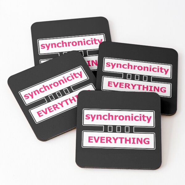 Item preview, Synchronicity Everything is Connected Jungian Philosophy 1111 - Pink 2 of 4 designed and sold by Beachy.