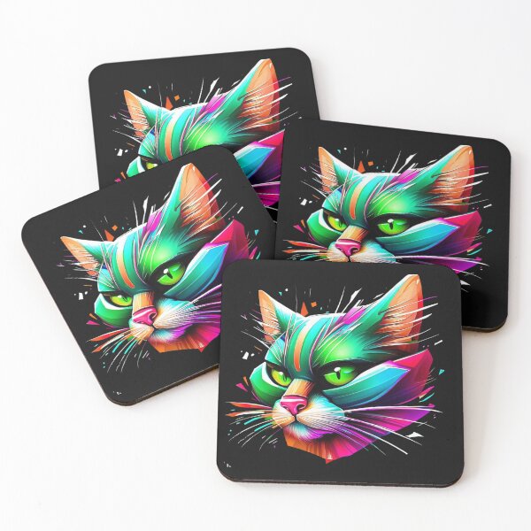 Item preview, Cat Katzener 3D illustration graffiti designed and sold by gringourmand.